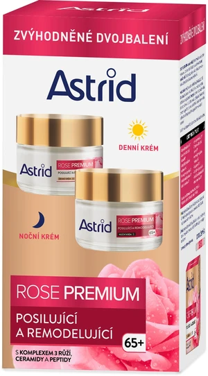 Astrid Dárková sada pleťové péče 65+ Rose Premium Duopack