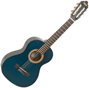 Valencia VC202 1/2 Transparent Blue Guitare classique taile 1/2 pour enfant