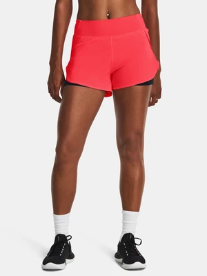 Under Armour Shorts Flex Woven 2-in-1 Short-RED - Women