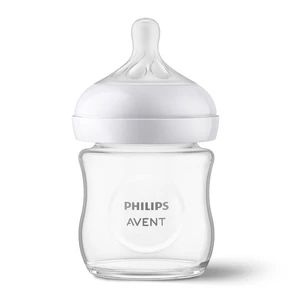 Philips Avent Natural Response Láhev skleněná 0m+ 120 ml