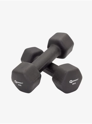 Sada dvou činek 2kg s neoprenovou vrstvou Worqout Neopren Dumbell - unisex