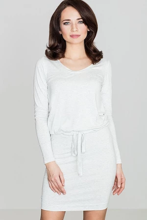 Lenitif Woman's Dress K334 Light Grey