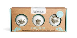 IDC Institute Orchidej sada bomb do koupele 3x100 g