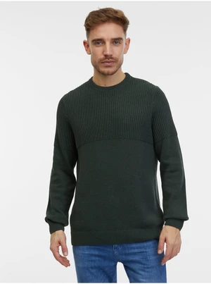 Dark green men's sweater ONLY & SONS Al - Men