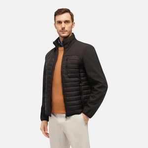 Black men's jacket Geox Sapienza - Men's