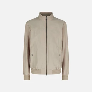 Beige men's jacket Geox Elver - Men's