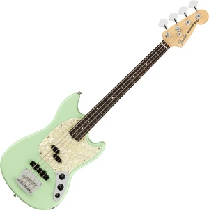 Fender American Performer Mustang RW Satin Surf Green Basso Elettrico