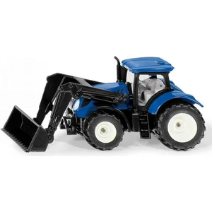 Siku Blister Traktor New Holland s predným nakladačom  1:72