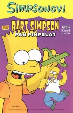 Bart Simpson Pán pimprlat - Matt Groening