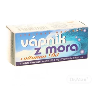 NATURVITA VÁPNIK Z MORA + vitamín D3