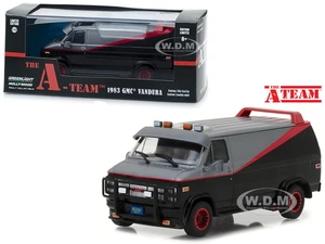 1983 GMC Vandura "The A-Team" (1983-1987) TV Series 1/43 Diecast Model Car by Greenlight