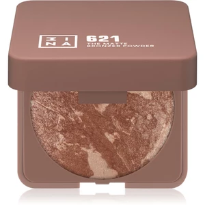 3INA The Bronzer Powder kompaktní bronzující pudr odstín 621 Glow Sand 7 g