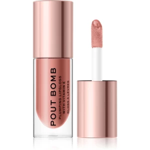 Makeup Revolution Pout Bomb lesk na pery pre väčší objem s vysokým leskom odtieň Doll 4.6 ml