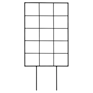 Opora pro rostliny/treláž PURUS kovová černá 110cm