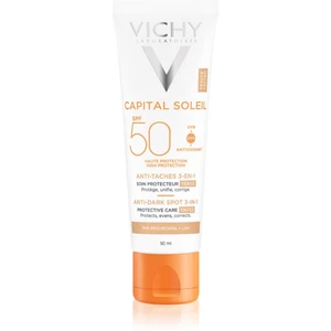 Vichy Capital Soleil tónovaná péče proti pigmentovým skvrnám 3 v 1 SPF 50+ Tinted 50 ml