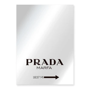 Zrkadlo Little Nice Things Prada, 70 x 50 cm