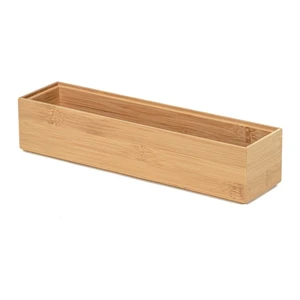 Bambusový organizér Compactor Woody, 30 × 7,5 × 6,35 cm