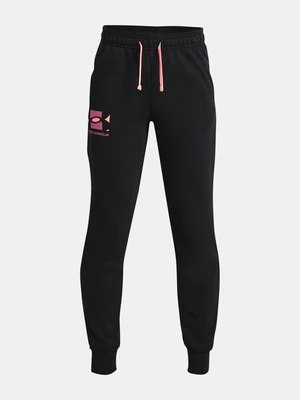 Under Armour Tepláky RIVAL TERRY PANTS-BLK - Kluci