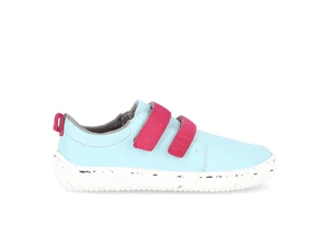 Dětské barefoot boty Be Lenka Jolly - Sky Blue & Pink 32