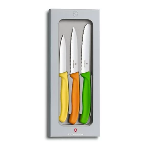 Sada kuchynských nožov Victorinox Swiss Classic VX6711631G, 3 ks súprava kuchynských nožov • 3 kusy • ergonomická rukoväť • uhol rezu testovaný lasero