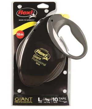 Flexi GIANT L 10m / 50kg pásek - Neon