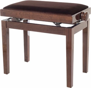 Bespeco SG 101 Tabouret de piano en bois Walnut