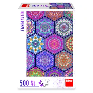 Puzzle Mandaly 500 dílků XL relax