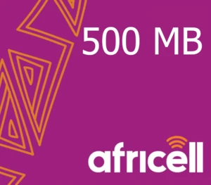 Africell 500 MB Data Mobile Top-up GM