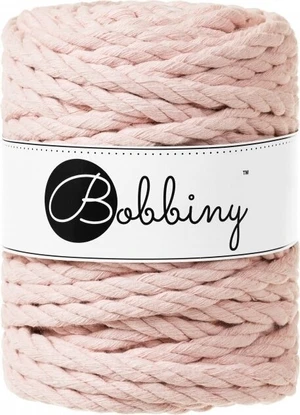 Bobbiny 3PLY Macrame Rope 9 mm 30 m Pastel Pink Cable