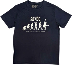 AC/DC Tricou Evolution Of Rock Navy 2XL