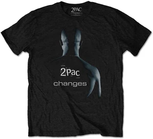 2Pac Koszulka Changes Unisex Black L