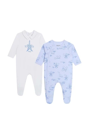 Kojenecké bavlněné dupačky Kenzo Kids 2-pack