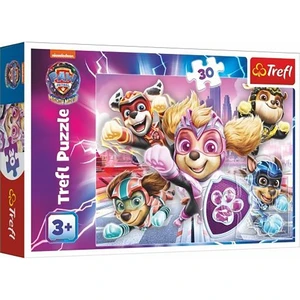 TREFL Puzzle Hrdinové města Paw Patrol The Mighty Movie 2023 30 ks