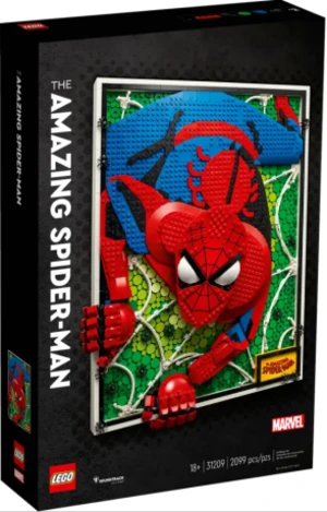 LEGO Art 31209 Úžasný Spider-Man