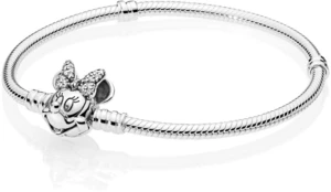 Pandora Stříbrný náramek Disney Minnie 597770CZ 21 cm