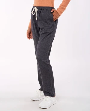 Dark Grey Women's Loose Rip Curl Trousers