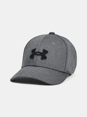 Under Armour Boy's UA Blitzing Dark Grey Baseball Cap