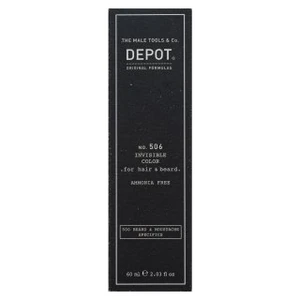 Depot No. 506 Invisible Color semi- permanentna farba do włosów i brody Natural Graphite 60 ml