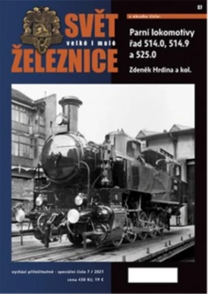 Svět železnice speciál 7 – Parní lokomotivy řady 514.0, 514.9 a 525.0 (Defekt) - Zdeněk Hrdina