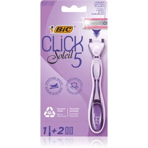 BIC Soleil Click 5 dámsky holiaci strojček náhradné čepieľky 2 ks 1 ks