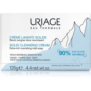 Uriage Hygiène Solid Cleansing Cream jemný čistiaci krém s termálnou vodou z francouzských Alp 125 g