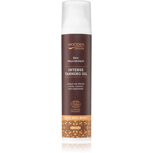 WoodenSpoon Skin Nourishment ošetrujúci telový olej pre intenzívne opálenie 100 ml