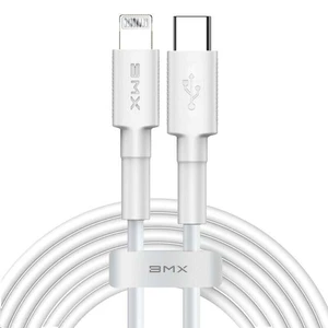 Kábel Baseus, BMXUSB-C na Lightning, 18 W, 1,8 m, biely