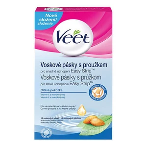 Veet Studené voskové pásky Bikiny 16 ks