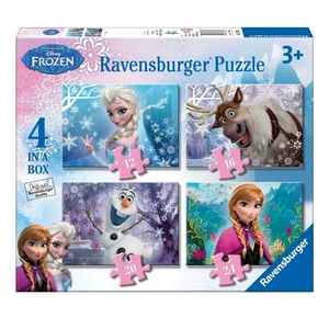 Ravensburger Puzzle Ľadové kráľovstvo 4 v 1