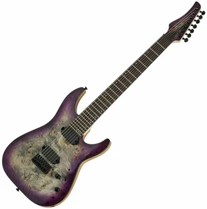 Schecter C-7 Pro Aurora Burst E-Gitarre