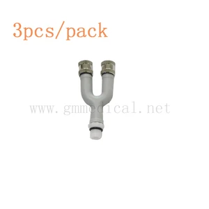 2-hose for double-hose reusable NIBP cuff and soft single-patient disposable cuff . with threaded style connector .