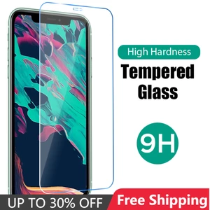 9H screen protective films for iPhone 14 13 12 11 7 8 14 Plus Pro Max Mini tempered glass for iphone XR SE 2020 Xs Max