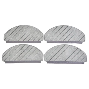 4Pcs Mopping Pad For Ecovacs For Deebot X1 Plus Cleaning Sweeping Robot Washable Replaceable Cleaning Cloth Accessories