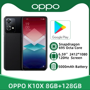 OPPO K10x 5G Snapdragon 695 Octa Core 6.59'' 120Hz Display 64MP Camera 5000mAh 67W Charger